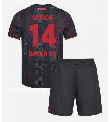 Bayer Leverkusen Patrik Schick #14 Dětské Domácí Dres 2025-26 Krátký Rukáv (+ trenýrky)